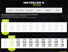 Tablet Screenshot of metzelervillage.com